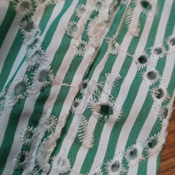 Mint Green Ruffle Sleeve Mini Dress - Picture 10 of 10